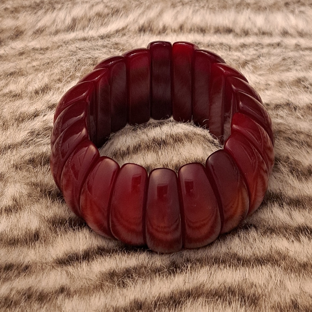 Megan Park Stretchy Resin Bangle
